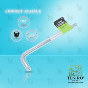 Handle Sock L 1/2" x 10" TEKIRO / Gagang Kunci Sock L 1/2" TEKIRO. rachet tekiro. handle L ori