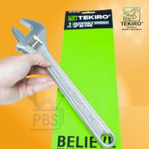 Kunci inggris multifungsi TEKIRO Original 100% ukuran 12 inch . alat pembuka baut sebaguna max 40mm . pembuka mur dan baut ukuran besar